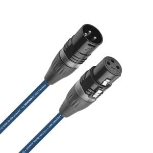 Binary-234-XLR-HiCon-Albastru Cablu XLR mama-tata DMX AES HiCon | Binary 234 Albastru