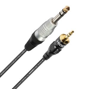 Goblin-Mini-Stereo-Jack-35-63-mm-HiCon Cablu audio Jack 3.5 - Jack 6.3 stereo HiCon | Goblin