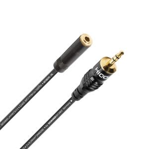 Goblin-Prelungitor-Casti-Mini-Jack-35-mm Cablu audio Jack 3.5 mama-tata prelungitor casti stereo HiCon/REAN | Goblin
