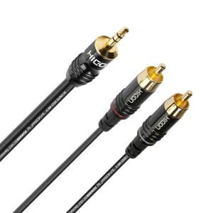 ONYX-Stereo-Jack-35-mm-RCA-HiCon Cablu audio Jack 3.5 stereo - RCA pereche HiCon | ONYX 2025 MKII